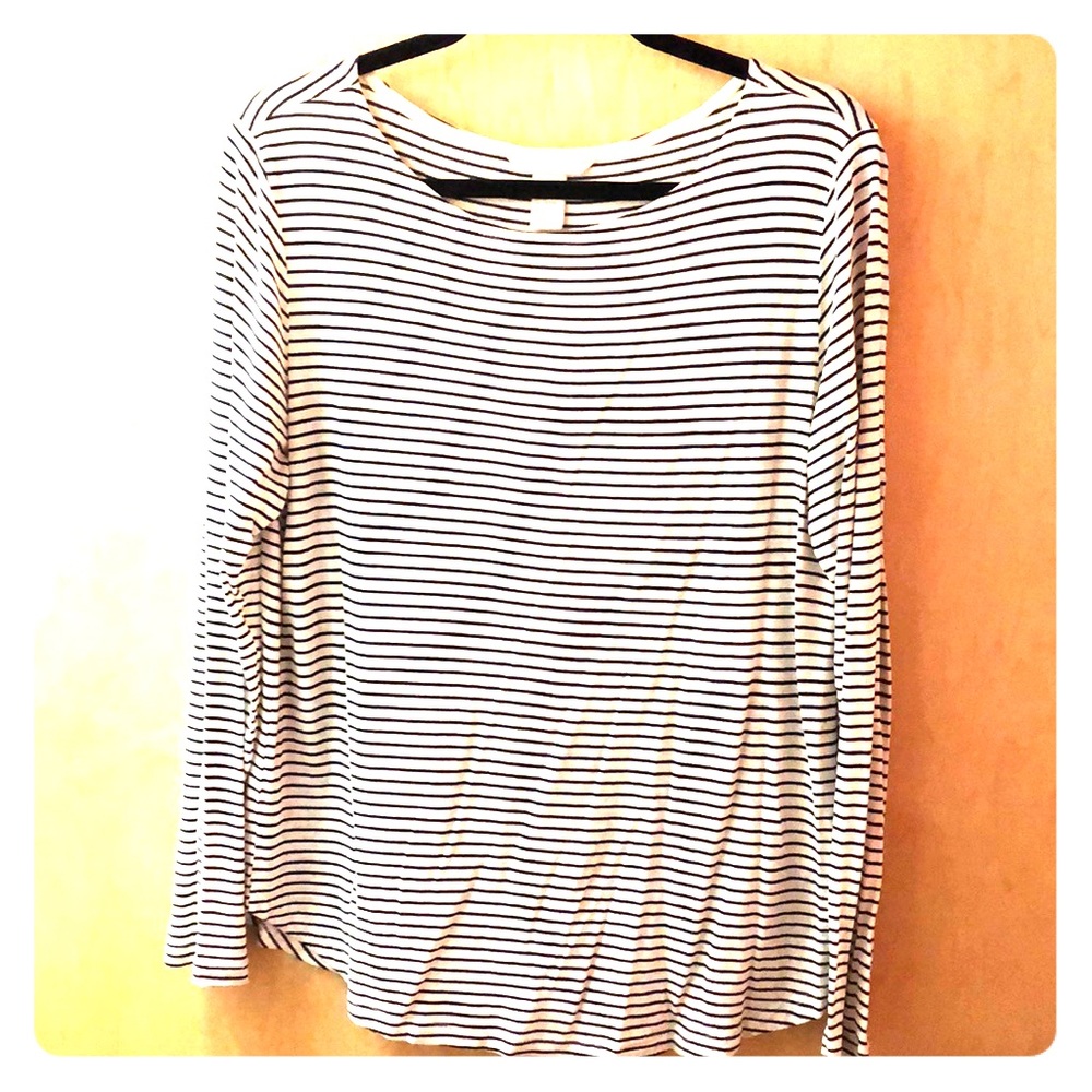 Nautical Striped Longsleeve Tee